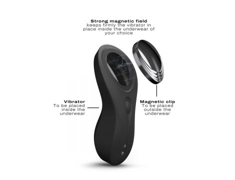 Dyskretny stymulator łechtaczki do bielizny Dorcel Discreet Vibe USB - 3