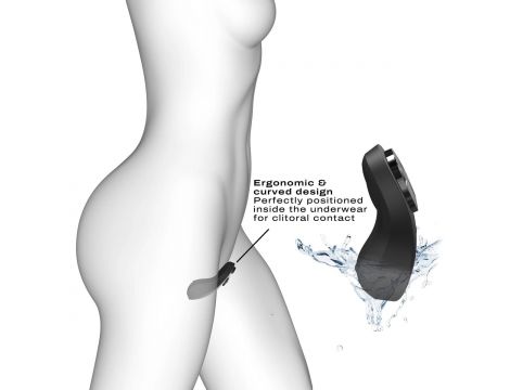 Dyskretny stymulator łechtaczki do bielizny Dorcel Discreet Vibe USB - 4