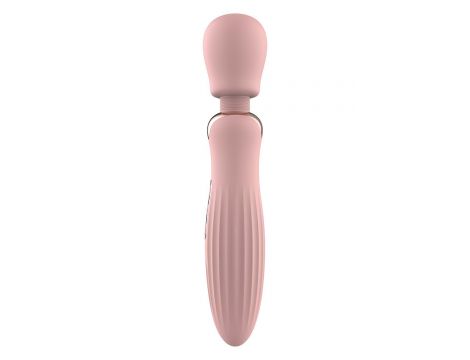 Duży wibrator wand Glam silikonowy USB 24 cm - 4