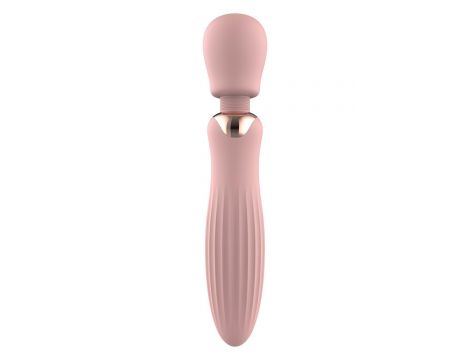 Duży wibrator wand Glam silikonowy USB 24 cm - 5