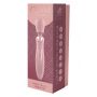Duży wibrator wand Glam silikonowy USB 24 cm - 2