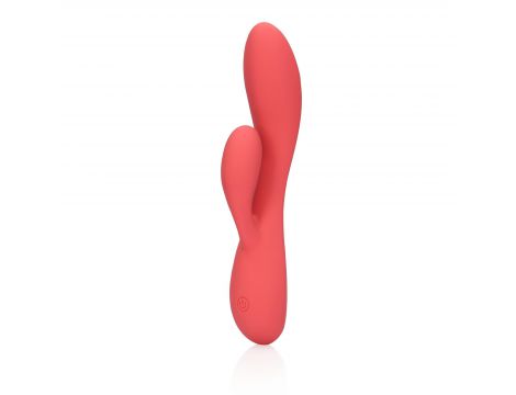 Wibrator króliczek Loveline silikonowy różowy - 5