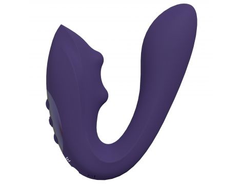 Wibrator punktu G Vive Yuki silikonowy fioletowy USB