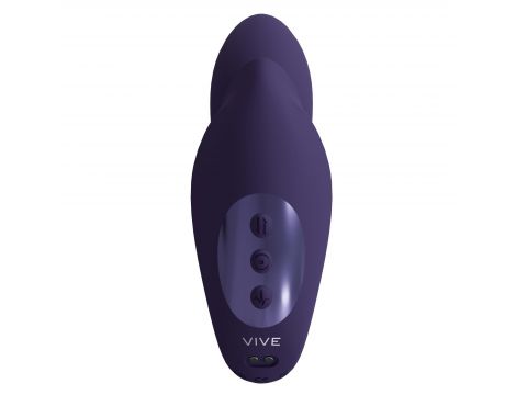 Wibrator punktu G Vive Yuki silikonowy fioletowy USB - 3