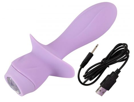 Wibrator mini Cuties fioletowy 4 USB - 10