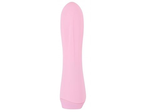 Mini wibrator Cuties Rose silikonowy różowy USB 14 cm - 4