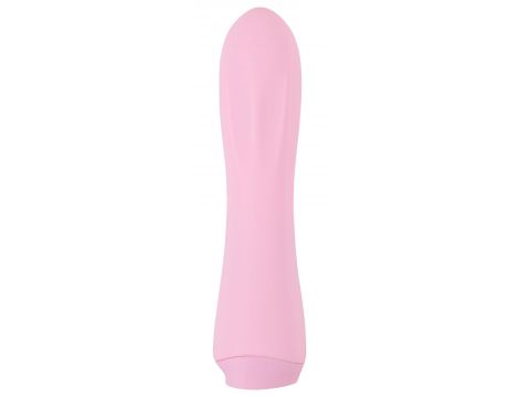 Mini wibrator Cuties Rose silikonowy różowy USB 14 cm - 5