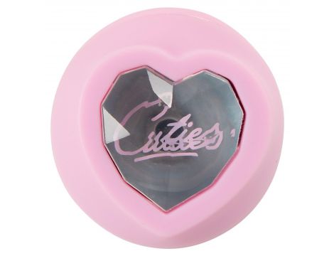 Mini wibrator Cuties Rose silikonowy różowy USB 14 cm - 2