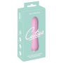 Mini wibrator Cuties Rose silikonowy różowy USB 14 cm - 2
