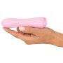 Mini wibrator Cuties Rose silikonowy różowy USB 14 cm - 7