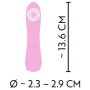 Mini wibrator Cuties Rose silikonowy różowy USB 14 cm - 10