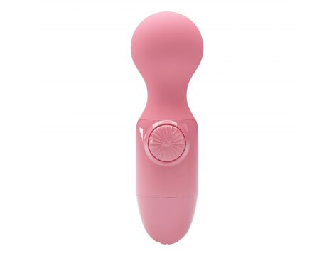 Mini wibrator Pretty Love różowy silikonowy wodoodporny AAA - 2