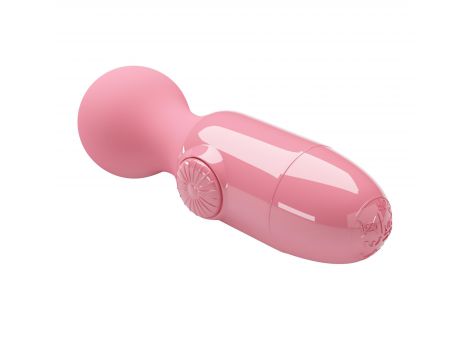 Mini wibrator Pretty Love różowy silikonowy wodoodporny AAA - 5