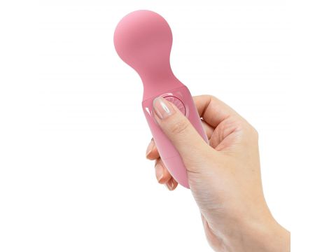 Mini wibrator Pretty Love różowy silikonowy wodoodporny AAA - 7