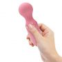 Mini wibrator Pretty Love różowy silikonowy wodoodporny AAA - 8