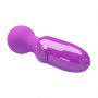 Mini wibrator silikonowy Pretty Love fioletowy wodoodporny AAA - 8