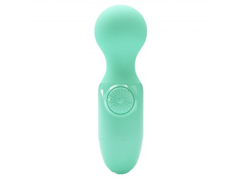 Mini wibrator silikonowy Pretty Love jasnozielony AAA - 2