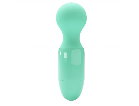 Mini wibrator silikonowy Pretty Love jasnozielony AAA - 5