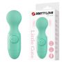 Mini wibrator silikonowy Pretty Love jasnozielony AAA - 2