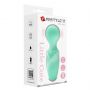 Mini wibrator silikonowy Pretty Love jasnozielony AAA - 10