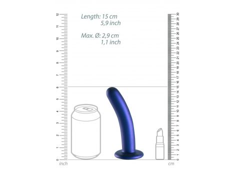 Dildo silikonowe Ouch! punktu G 14,5 cm z przyssawką - 9
