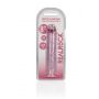 Dildo żelowe RealRock przezroczyste z przyssawką 20 cm - 3