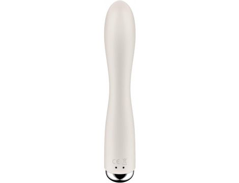 Wibrator króliczek obrotowy Satisfyer Spinning Rabbit 1 beżowy USB - 7