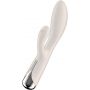 Wibrator króliczek obrotowy Satisfyer Spinning Rabbit 1 beżowy USB - 2