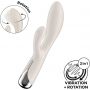 Wibrator króliczek obrotowy Satisfyer Spinning Rabbit 1 beżowy USB - 3