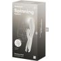 Wibrator króliczek obrotowy Satisfyer Spinning Rabbit 1 beżowy USB - 5
