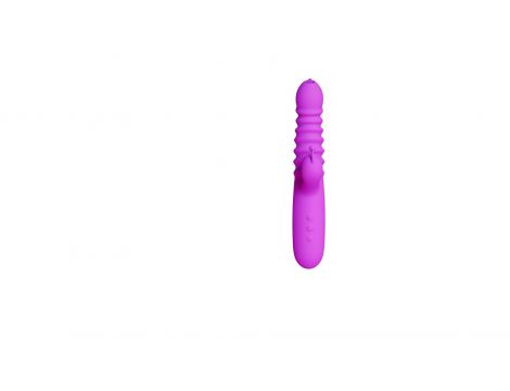 Wibrator z potrójną stymulacją B-Series Cute - 4