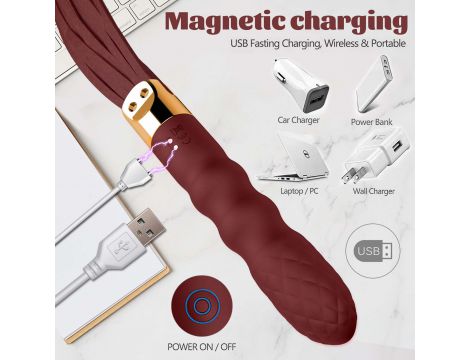 Pejcz wibracyjny analny B Series Cute - 4