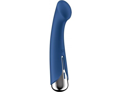 Obrotowy wibrator punktu G Satisfyer Spinning 1 niebieski - 8