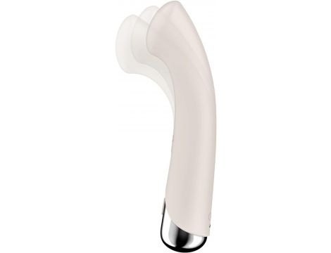 Wibrator punktu G obrotowy Satisfyer Spinning G-Spot 1 beżowy USB - 5