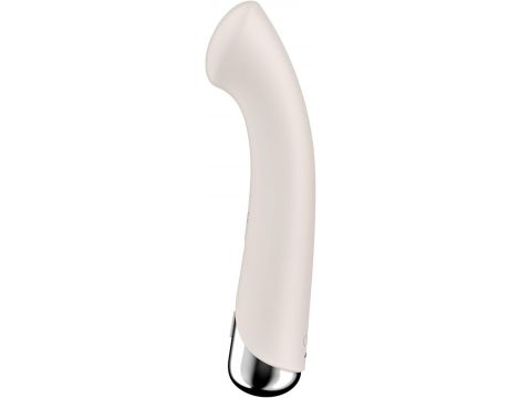 Wibrator punktu G obrotowy Satisfyer Spinning G-Spot 1 beżowy USB - 6