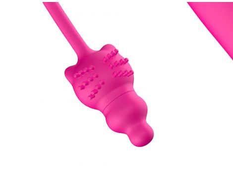 Wibrator lizający potrójna stymulacja pchnący B Series Cute - 15