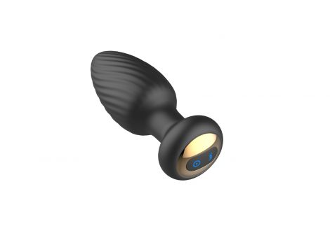 Korek analny obrotowy silikonowy B Series Cute - 4