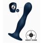 Dildo analne silikonowe Satisfyer Double BallR granatowe - 3