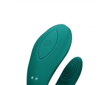 Stymulator silikonowy dla par Loveline z pilotem 10 trybów - 6