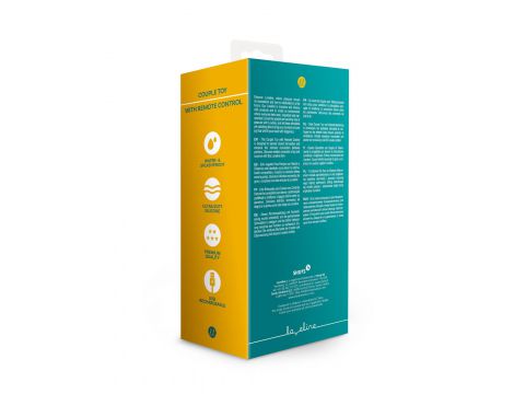Stymulator silikonowy dla par Loveline z pilotem 10 trybów - 9