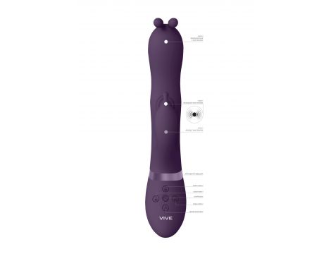 Wibrator króliczek Vive Gada z falą pulsacyjną USB - 7