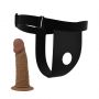 Regulowana uprząż strap-on Pretty Love Houston silikonowe dildo 17 cm - 4