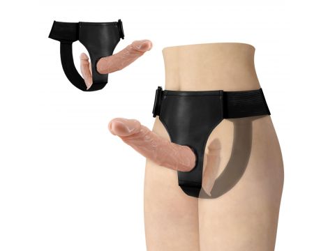Strap-on podwójny Baile 18 cm i 15 cm - 2