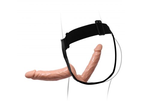 Strap-on podwójny Baile 18 cm i 15 cm - 5