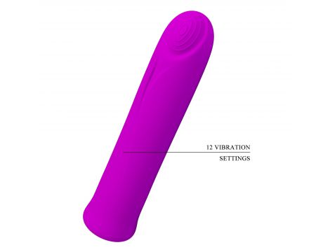 Mini wibrator Pretty Love Curtis 12 trybów z pamięcią USB - 6