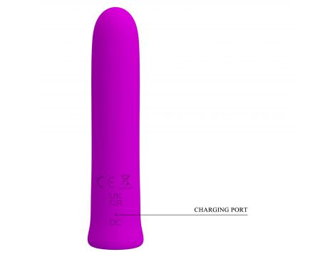 Mini wibrator Pretty Love Curtis 12 trybów z pamięcią USB - 8