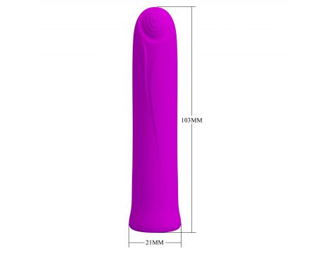 Mini wibrator Pretty Love Curtis 12 trybów z pamięcią USB - 9