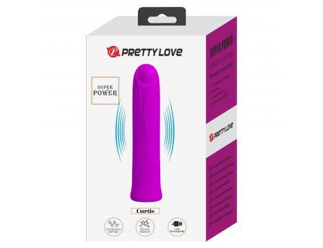 Mini wibrator Pretty Love Curtis 12 trybów z pamięcią USB - 10
