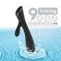 Wibrator króliczek Hare czarny silikonowy USB 9 wibracji - 7