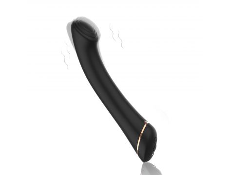 Wibrator punktu G silikonowy Gwand czarny USB